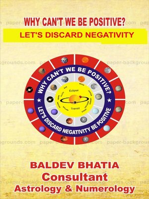 cover image of Why Can't We Be Positive